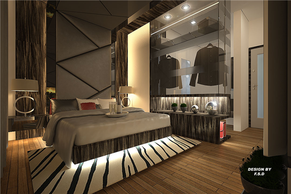 Show unit Type B-Master Bedroom