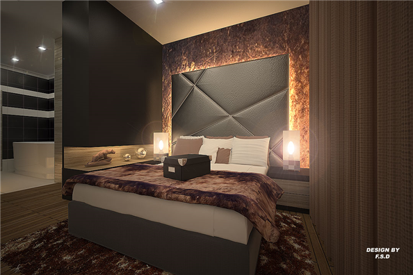 Show unit Type A-Master Bedroom